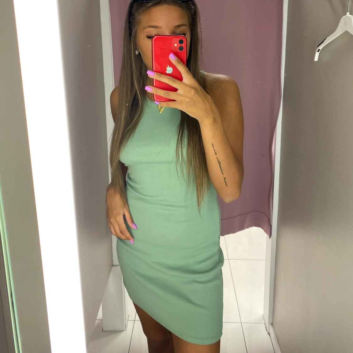 Grön klänning  - 90