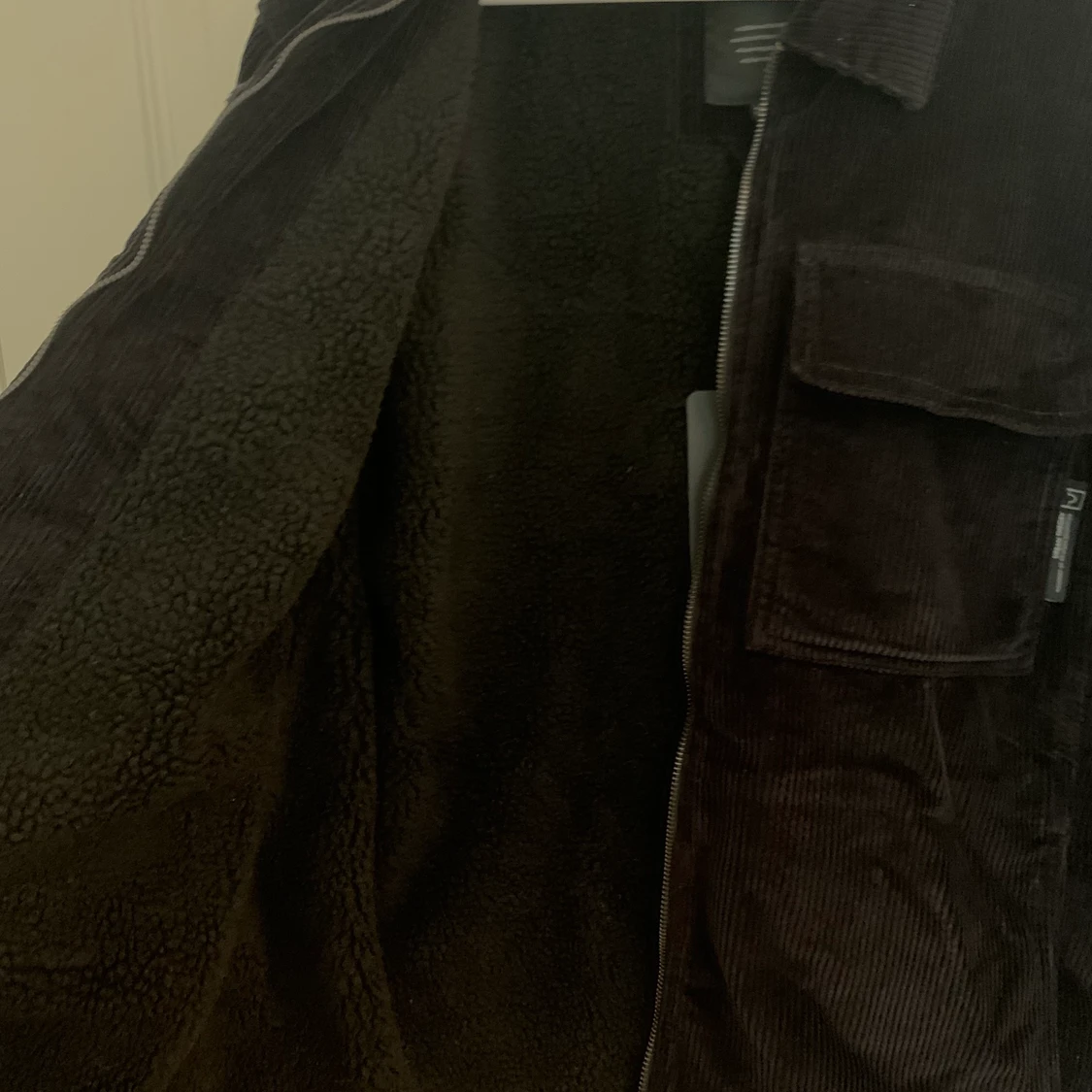 Svart manchesterjacka herr/dam - 90