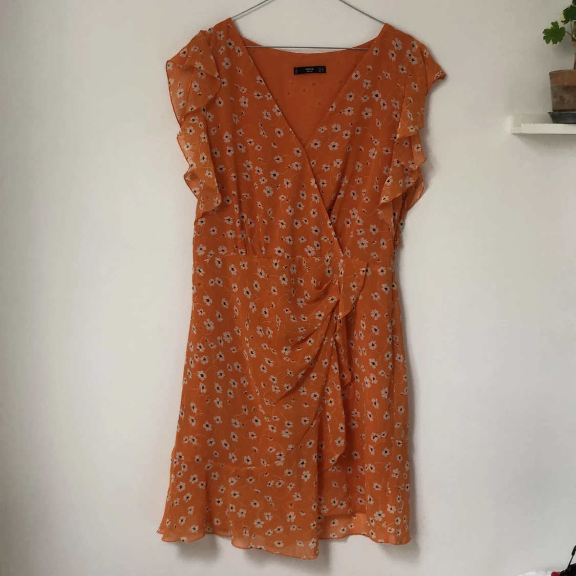 Orange sommarklänning 