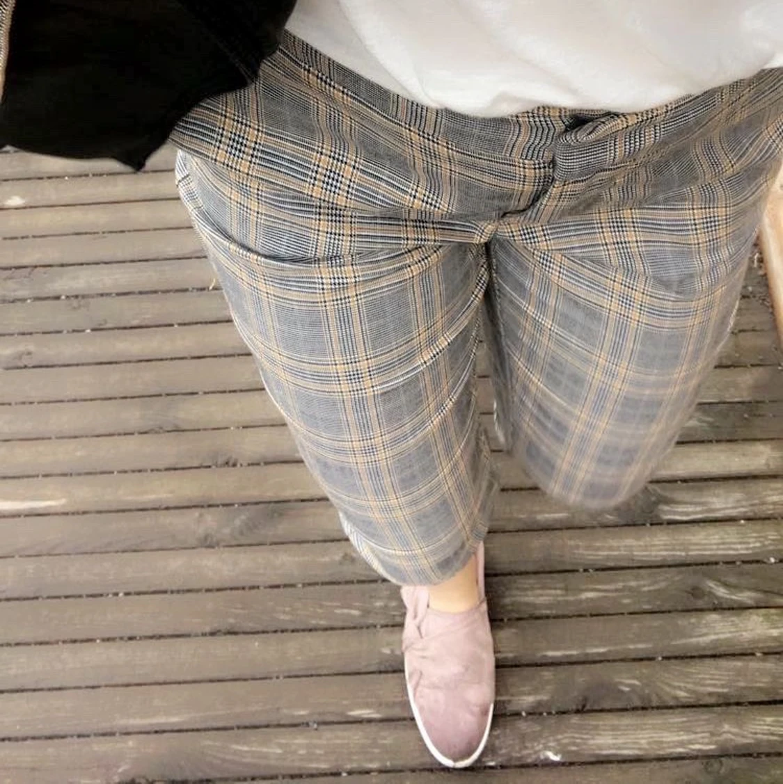 Rutiga kostymbyxor - 91