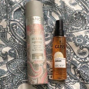 Två hårprodukter  - Jag fick två hårprodukter från normal häromdagen, men som jag inte kommer att använd. Man kan få båda för 20kr och om man bara vill ha en av dem får man den för 10kr. De är helt nya med kvitto. 