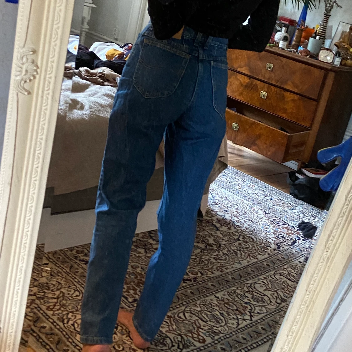 Blåa Lee Jeans  - 91