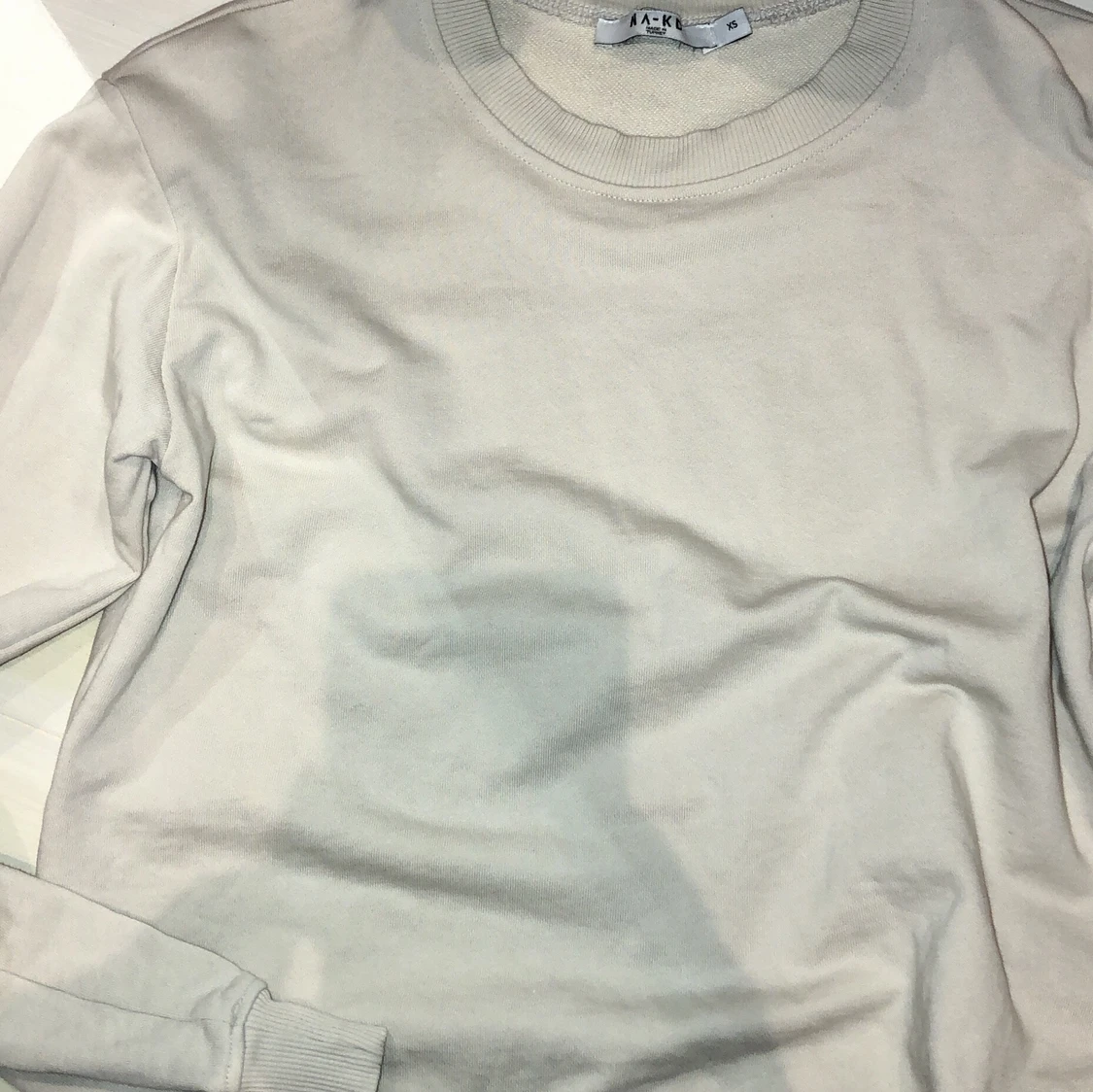 Beige NA-KD tröja Str XS