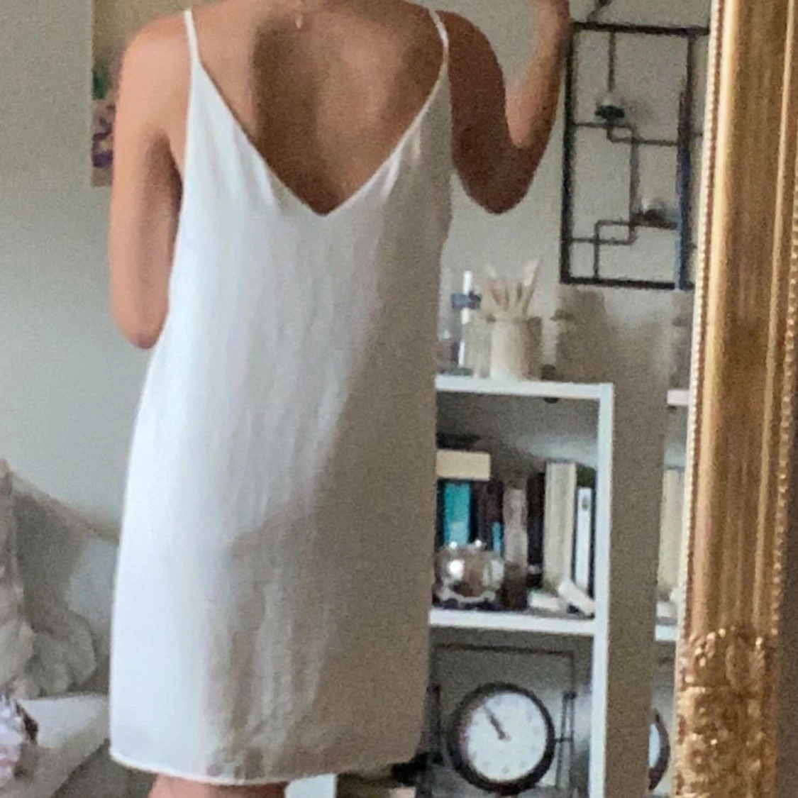 Vit klänning  - 90