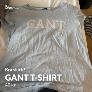 Gant T-shirt  - Storlek M ! Behöver bli av med allt pga flytt, vid fler plagg paketpris 😌❤️‍🔥