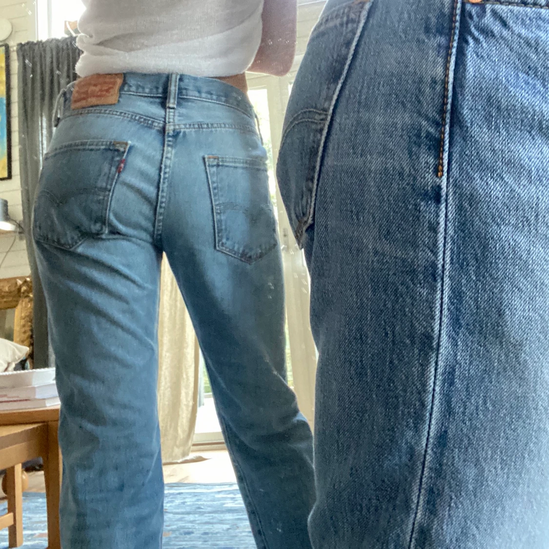 Lågmidjade Levis Jeans