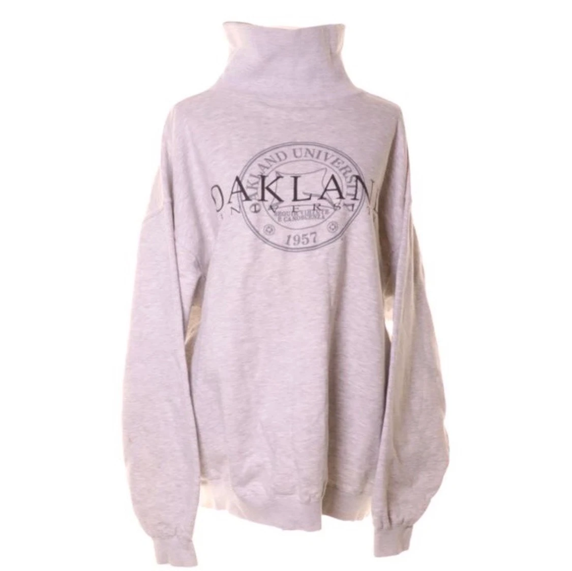 Collegetröja med polokrage