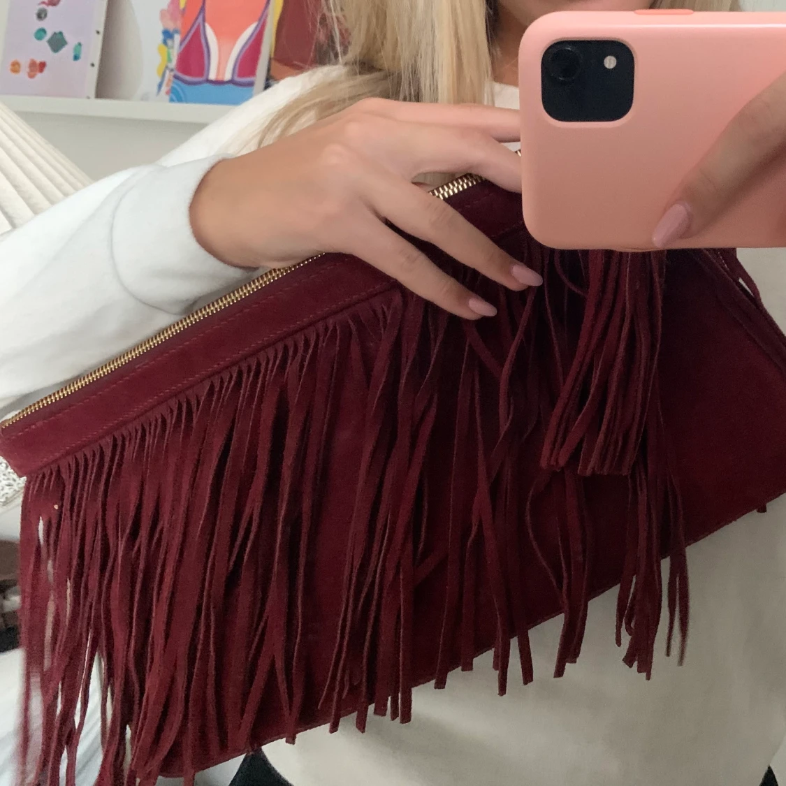 Röd väska 💼  - 90