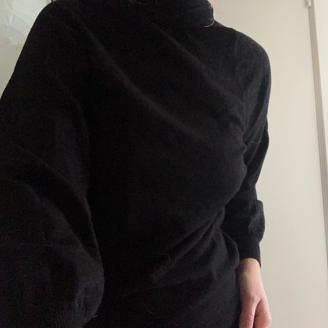 Stickad långklänning - 90