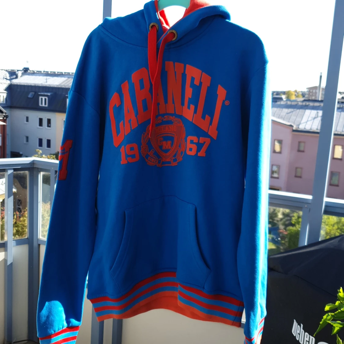 Unik kollege hoodie unisex tröja