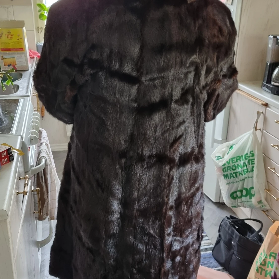 Jacka i äkta minkpäls - 90