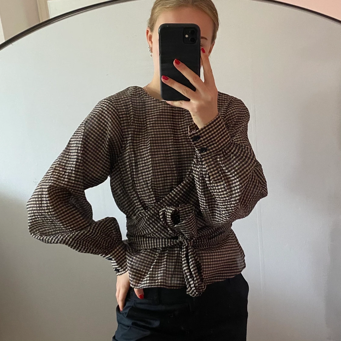 Rutig tröja från Envii