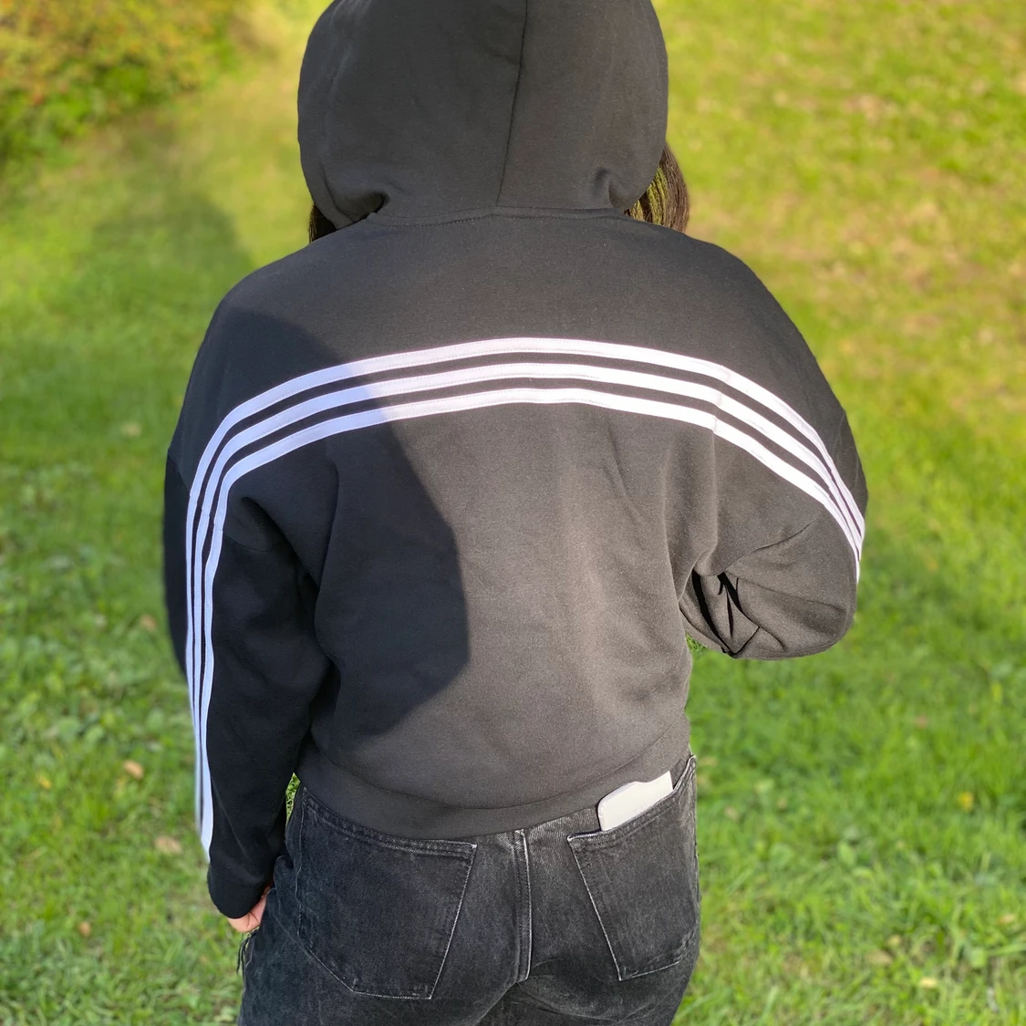 Svart adidas-kofta - 91