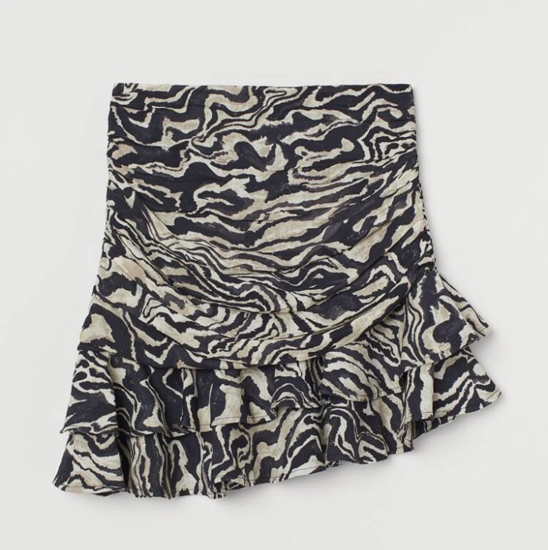 drapperad zebra kjol - 91