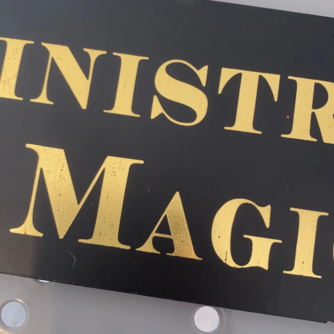 Harry Potter skylt  - 90