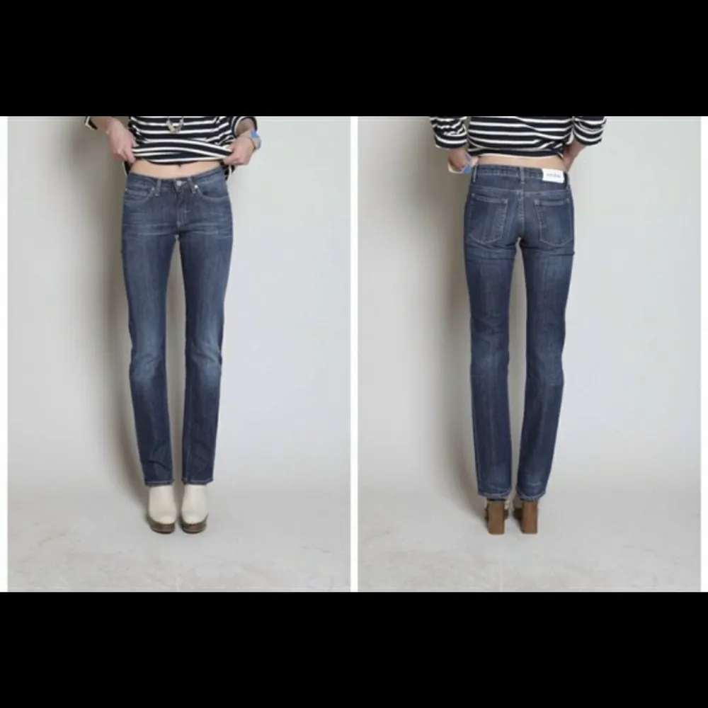 Ett par skit snygga acne jeans, i storlek 27/34, dom är mellan höga i midjan ⭐⭐ (lånade bilder). Jeans & Byxor.