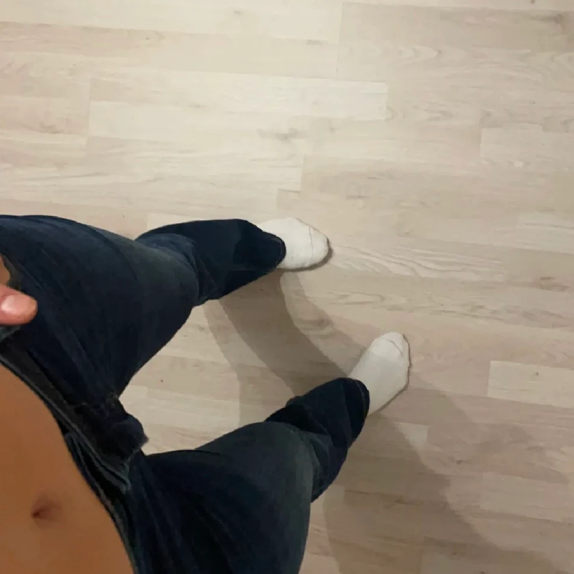 Mörkblå jeans