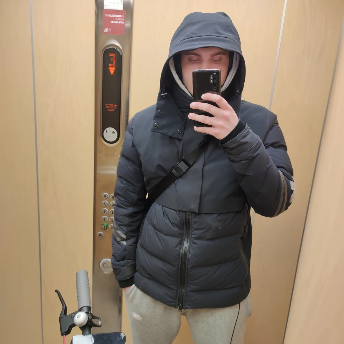 Black Label Hybridge CW Jacka Svart