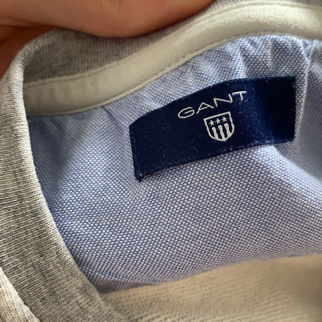 Grå gant tröja🤍 - 91