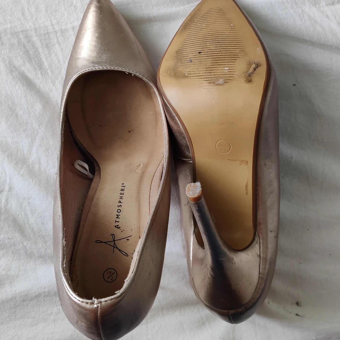 Rose-gold High heels - 91