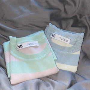 Zara - Jag säljer dessa två populära tröjor från Zara i strl. S. Du kan köpa båda för 80kr eller varsin för 50kr. Hör gärna av dig om du har några ytterligare frågor eller funderingar. 💞 KÖPAREN STÅR FÖR FRAKT