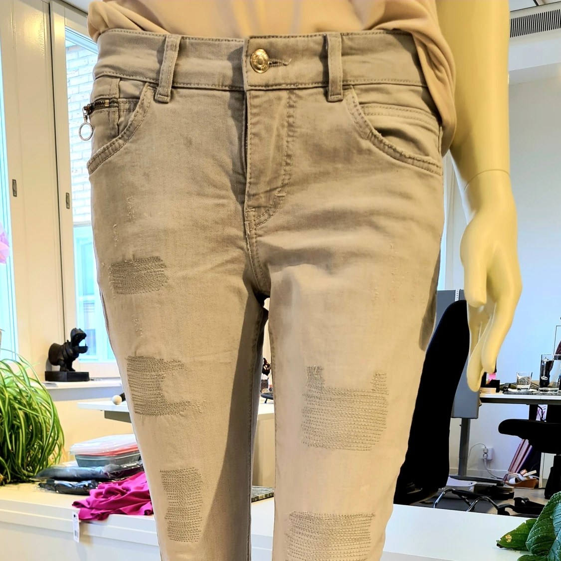 Jeans 7/8 dels läbgd