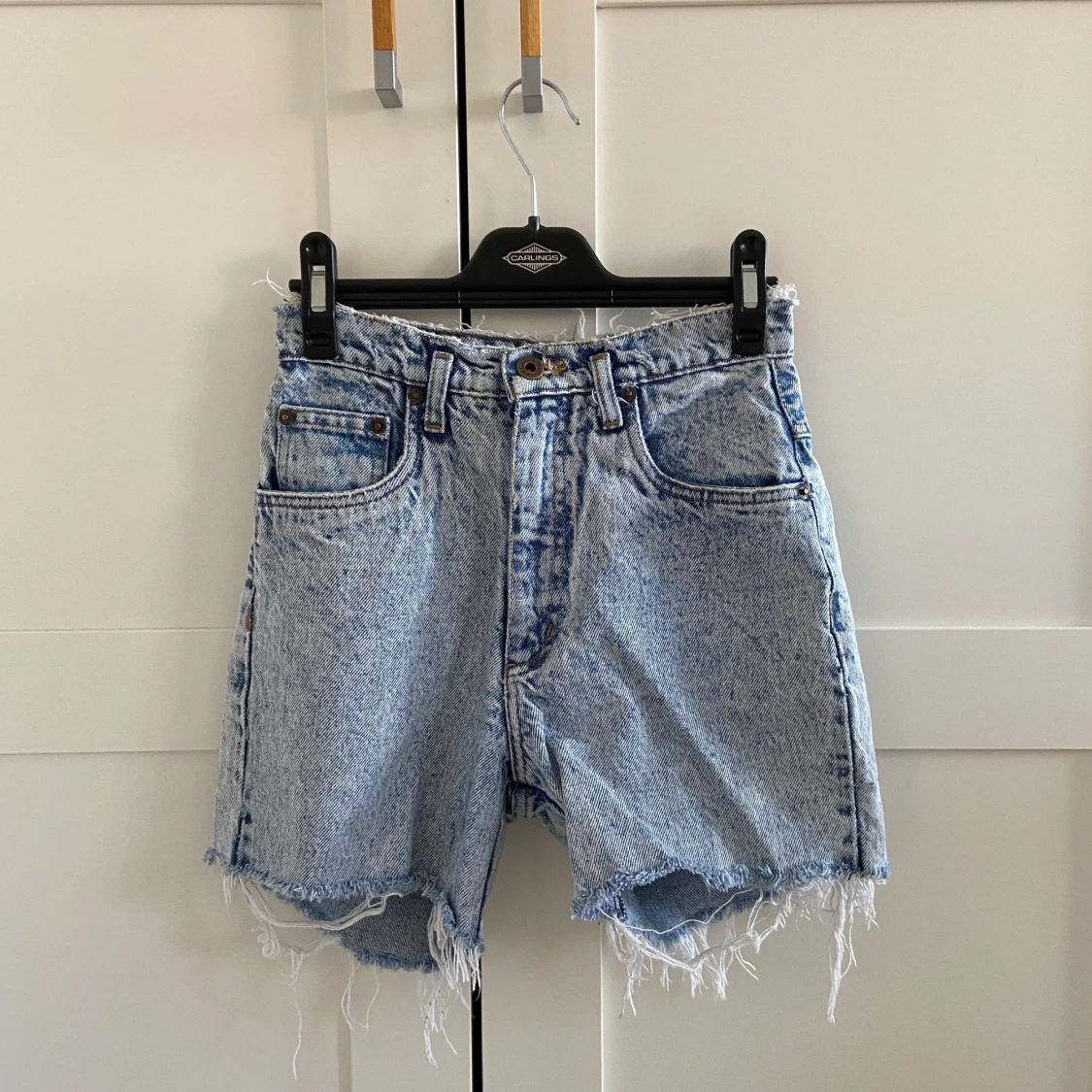 Blå shorts