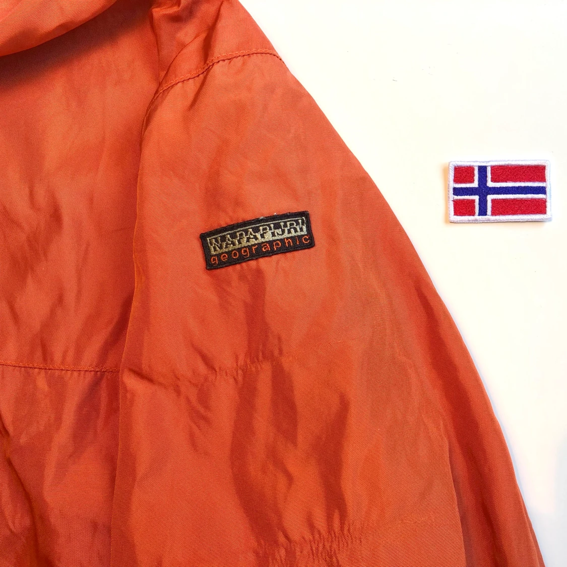 Vintage Napapijri jacka + broderbar loga - 91