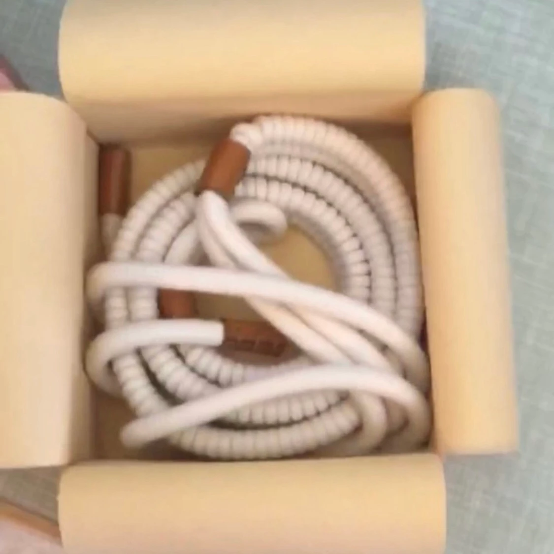 Acne studios Bälte ( ecru braided belt ) - 90