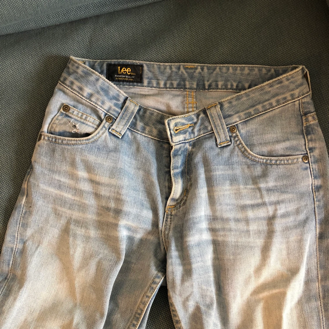 Lågmidjade lee jeans - 90