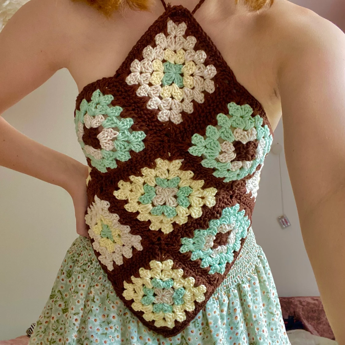 Virkad topp💓  - 90