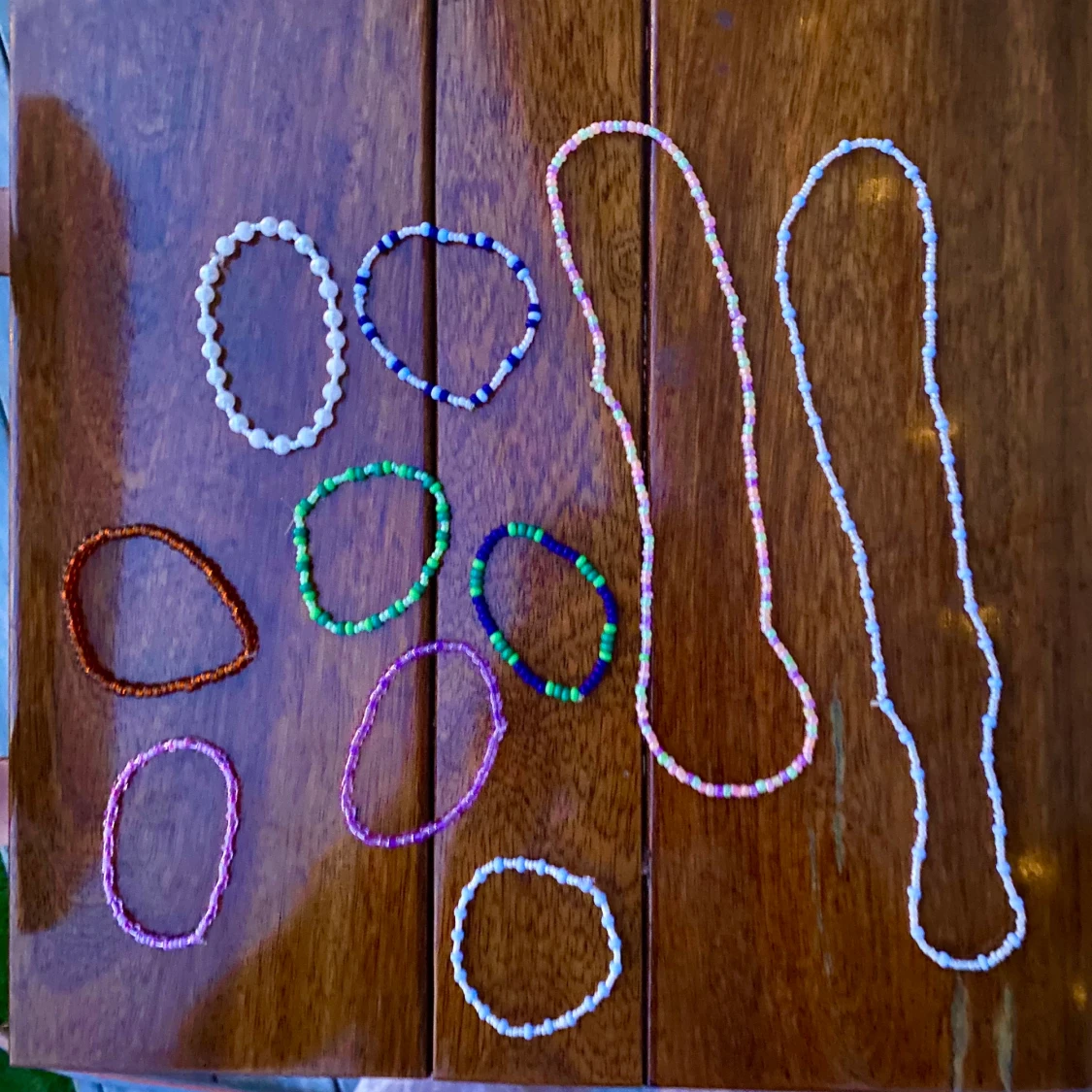 Handgjorda pärlarmband/halsband - 90