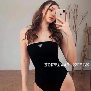 Prada bikini  - ✨🖤SÄLJER helt nya prada bikini (super bra material och kvalitet) 🖤✨✨✨