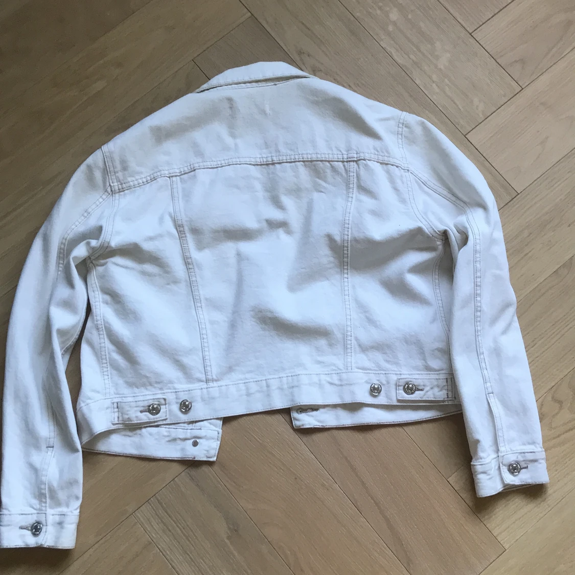 Vitt jeans jacka från Mango - 91