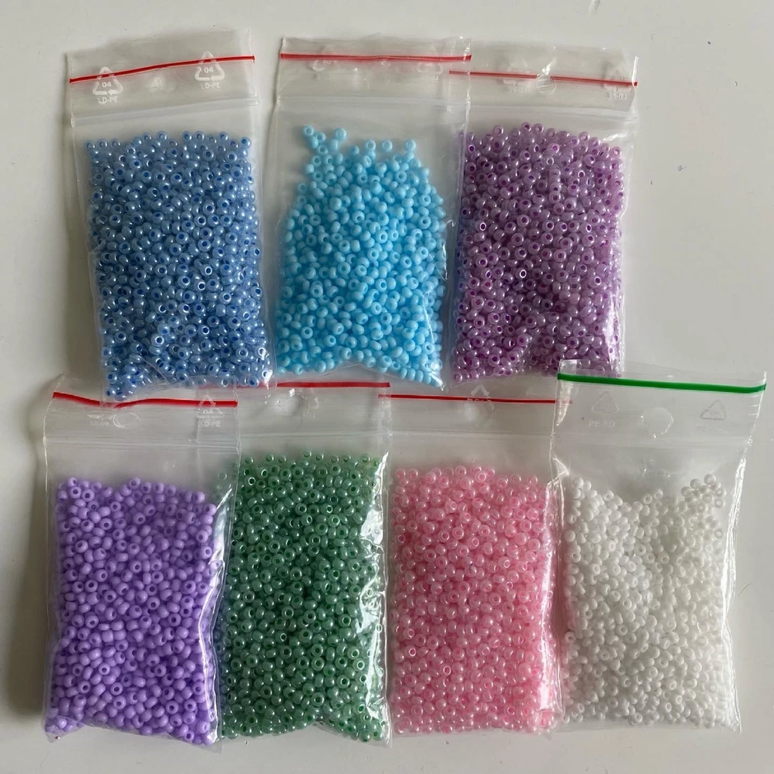 Armband med blommor  - 90