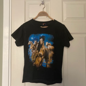 Svinball häst-tisha! - Vintage t-shirt med kul tryck! Storlek s, men passar xs-m. Möts upp i Malmö eller fraktar🐎