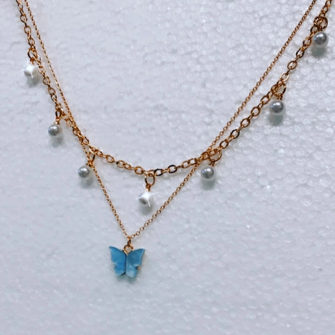 Fjärils halsband😍😱