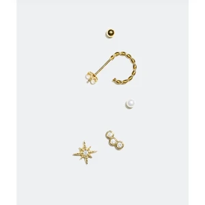 Studs och creol i äkta silver, 5-pack✨ - Se beskrivning bild 3. Köpt för 299kr, säljer för 100kr🌟