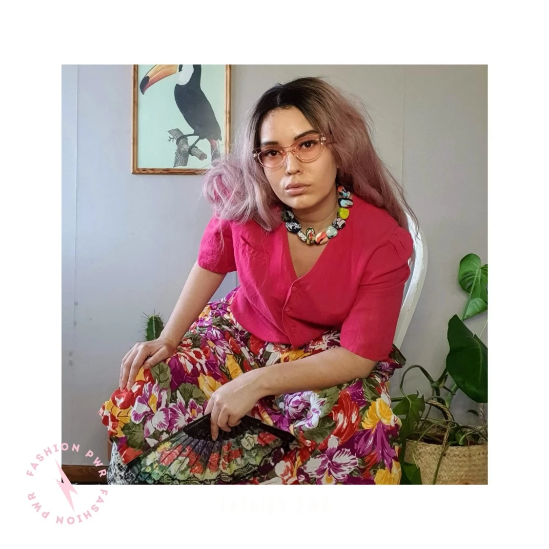 Vintage shirt Cherry - 90