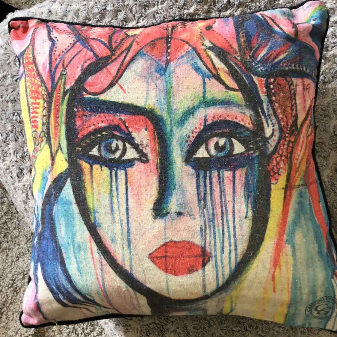 Collins Grynning kudde 