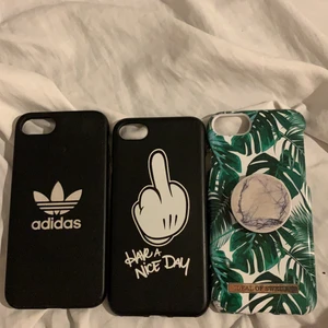 Mobilskal - Skal från adidas och ideal of Sweden. Passar iphone  6/7/8. På ideal of Sweden skalet är en popstocket