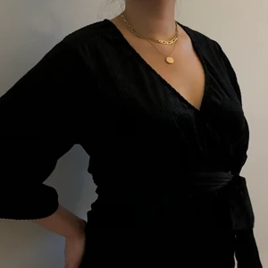 🖤 Svart boujee top 🖤 - Sammet/velour-vibe 💘 