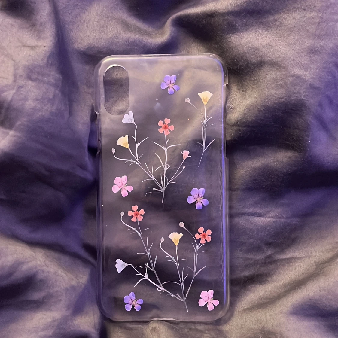 Så fint blommigt skal!  - 90