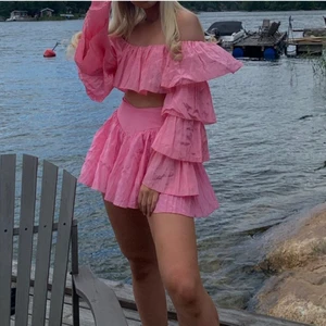 Rosa Co-ord - Köpt på Bershka , använt en gång 