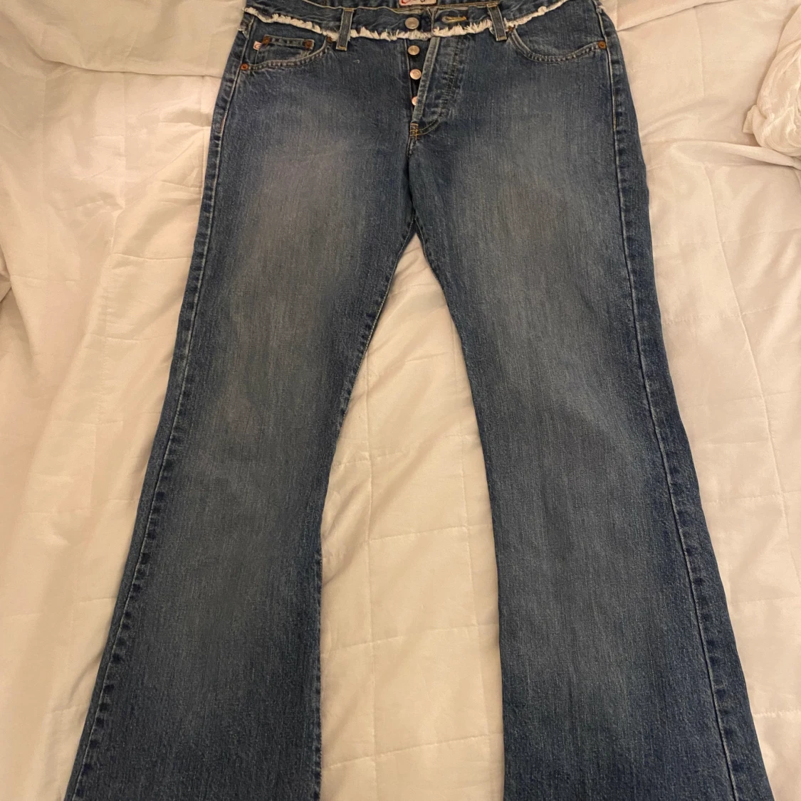 Lågmidjade jeans
