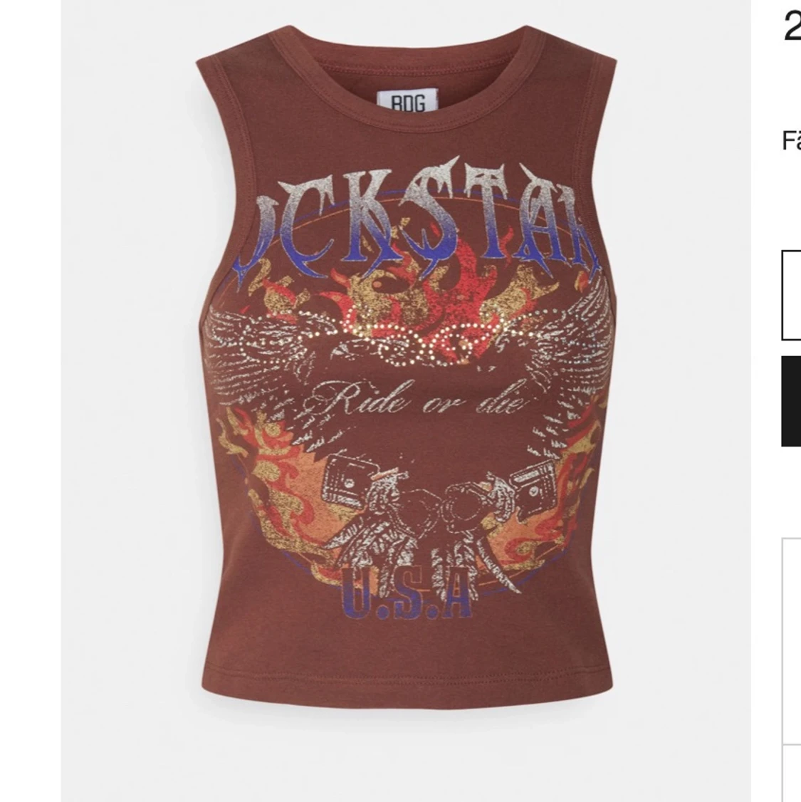 Rockstar uo crop topp 😍 - 91