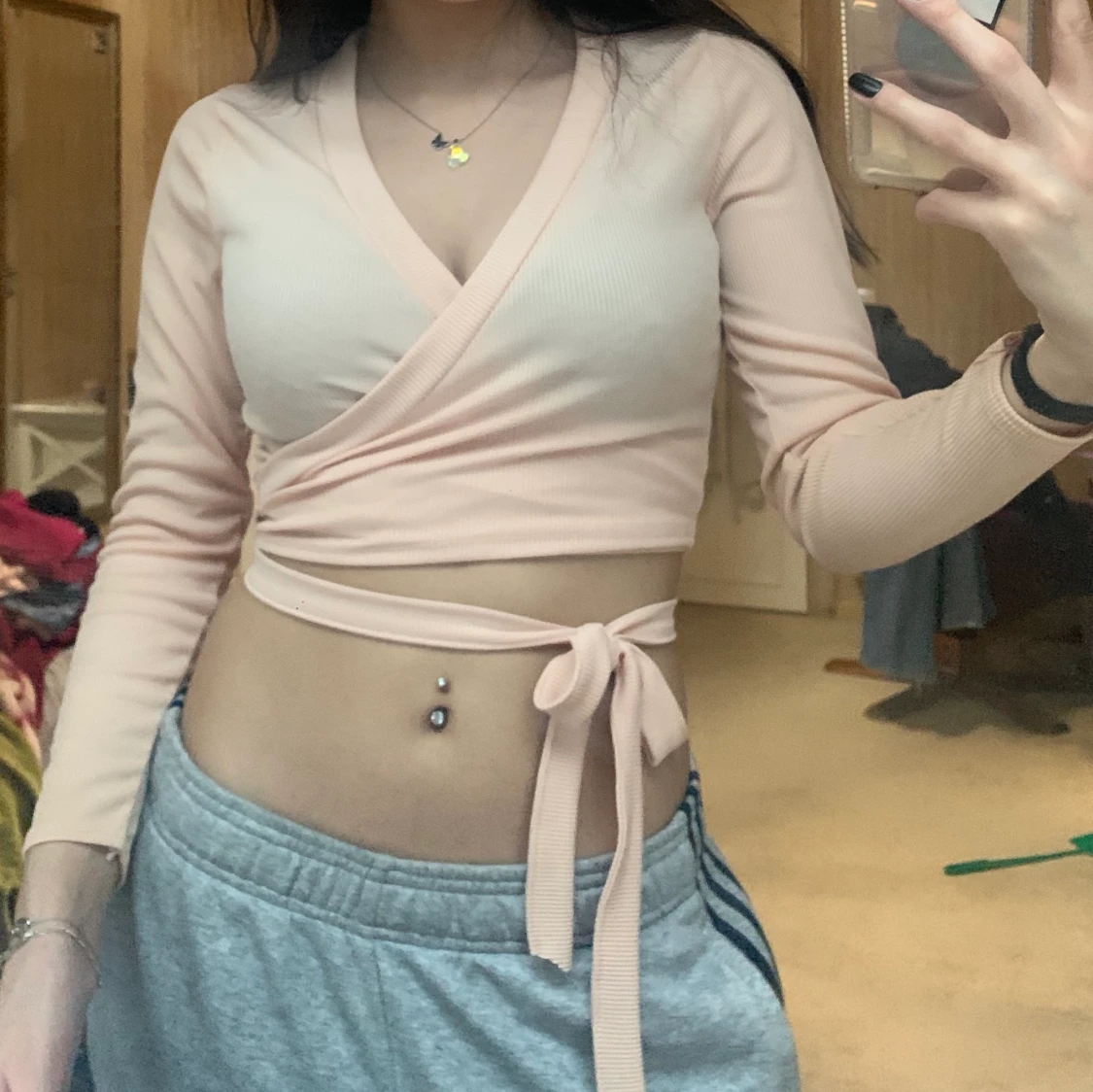 Oanvänd boohoo topp