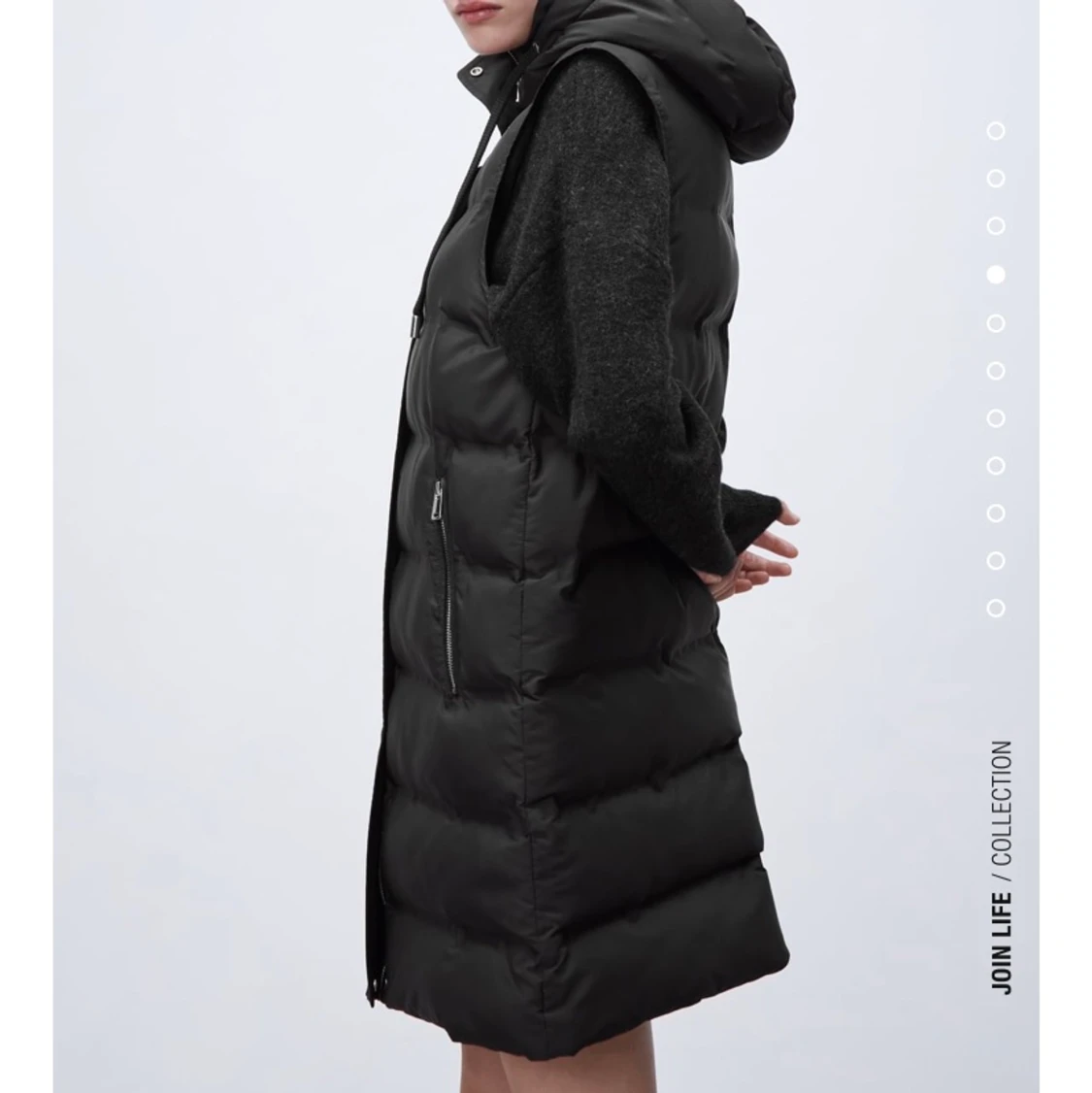 Zara väst svart  storlek S  - 91