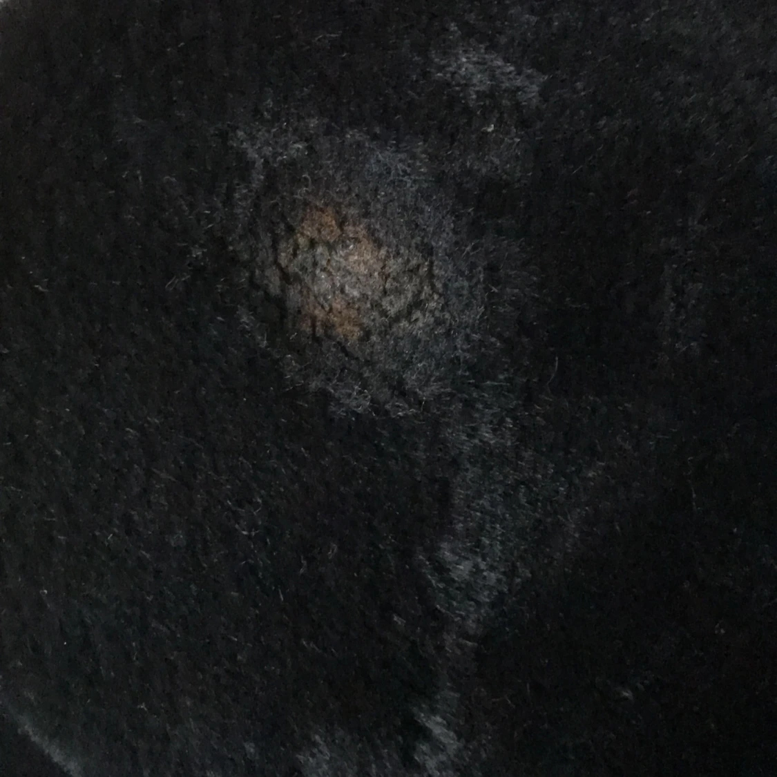 Svart rock i fejkpäls - 91