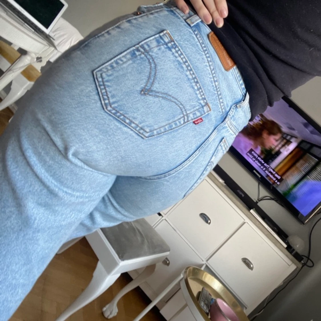 Levis ribcage wide leg 26/32 - 91